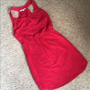 Amanda Uprichard Silk Red Dress